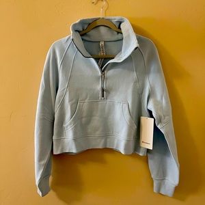 NWT! Lululemon XS/S Scuba Oversized Funnel Neck Half Zip